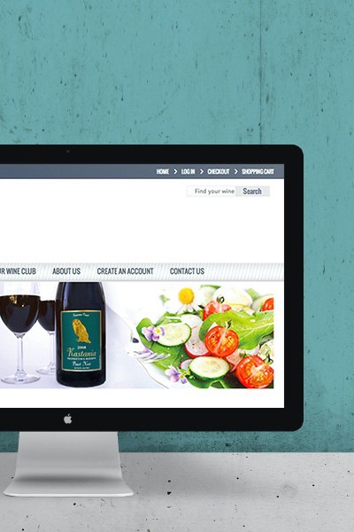 Kastania Vineyards website