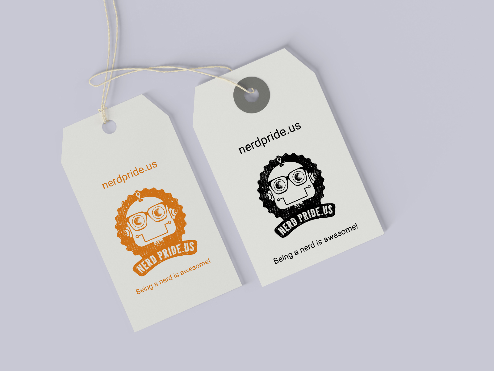 Nerd Pride clothing tags