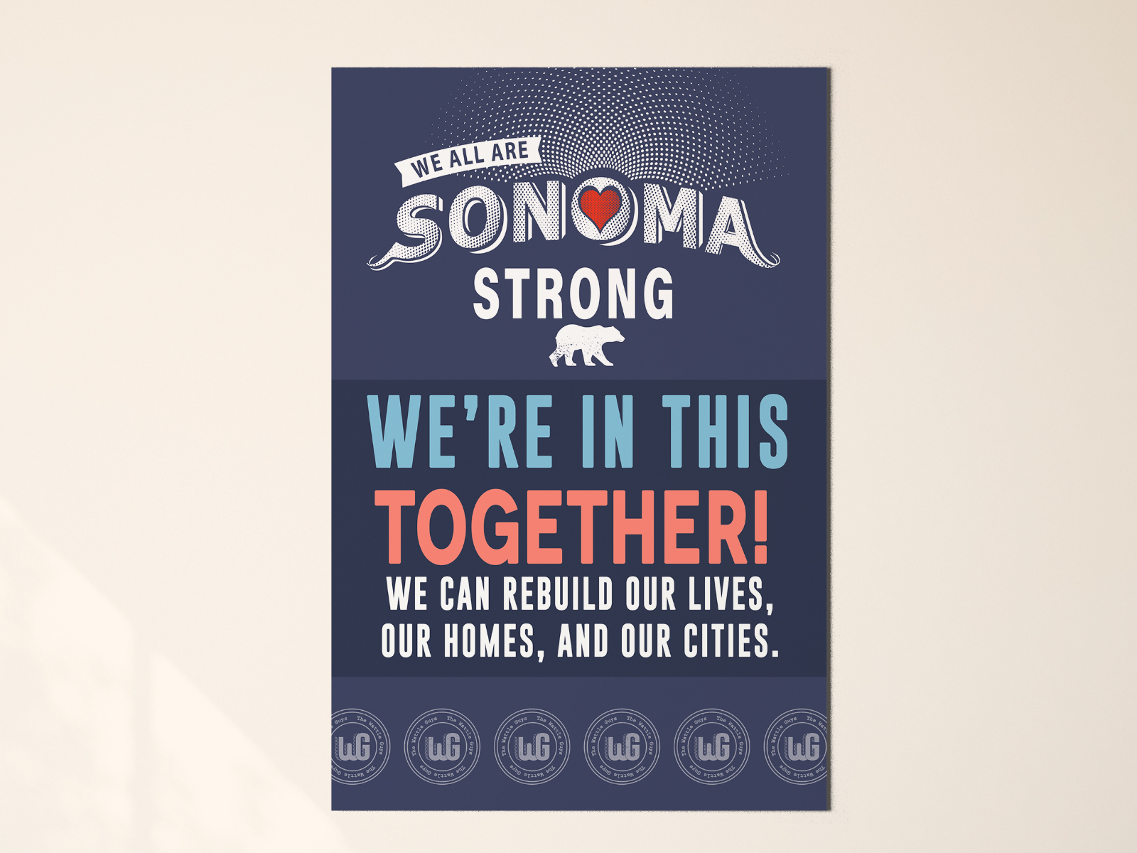 Sonoma Strong Poster