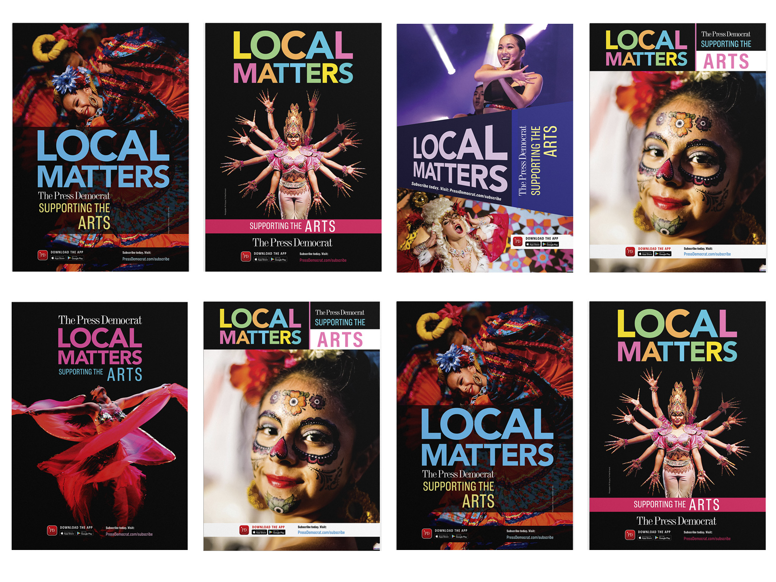 Local Matters full page ads