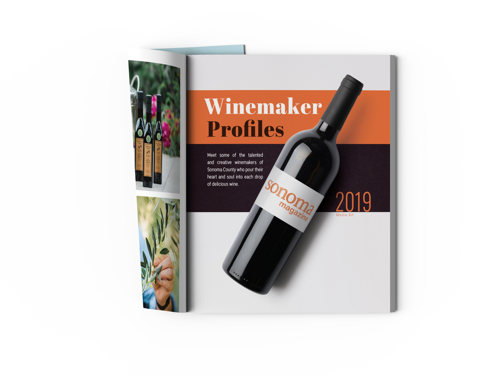 Sonoma Magazine Wineprofiles