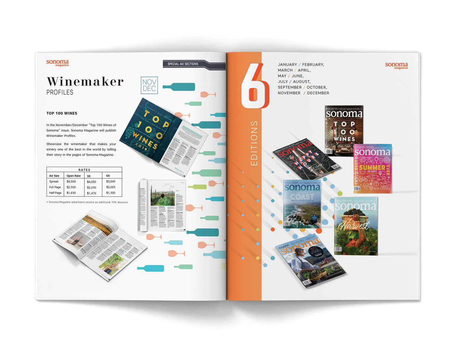 Sonoma magazine 2020 special editions