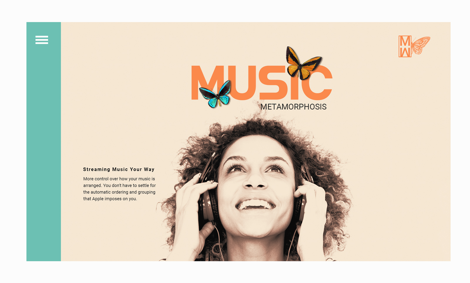Streaming Music Landing Pages