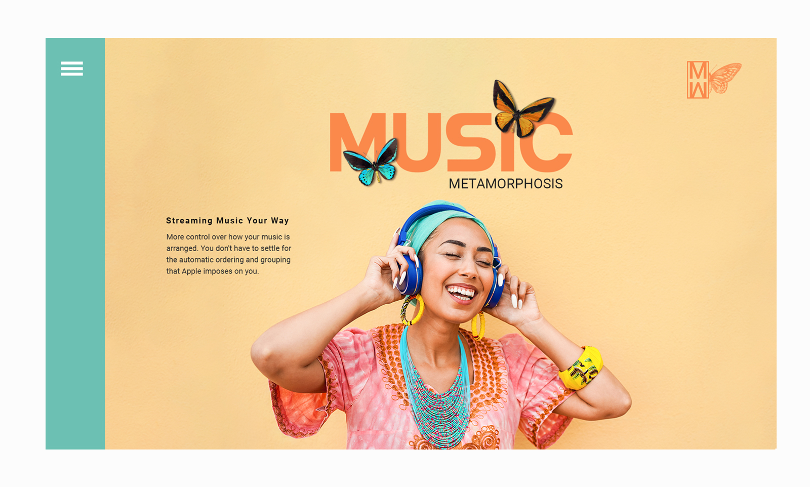 Streaming Music Landing Pages