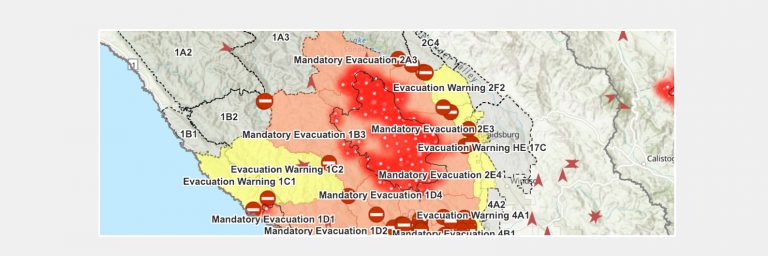 Emergency Evacuation and Warning zones
